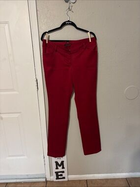Express Design Studio Editor Red Pants